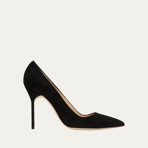MANOLO BLAHNIK BB 105mm Suede Pumps